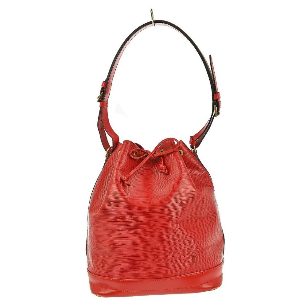 Louis Vuitton Red Epi Noe Shoulder